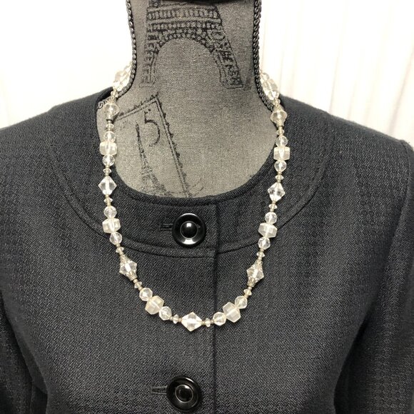 Covington Jacket Womens Size Medium Black Button Up Lined Blazer Office Evening - Picture 2 of 7